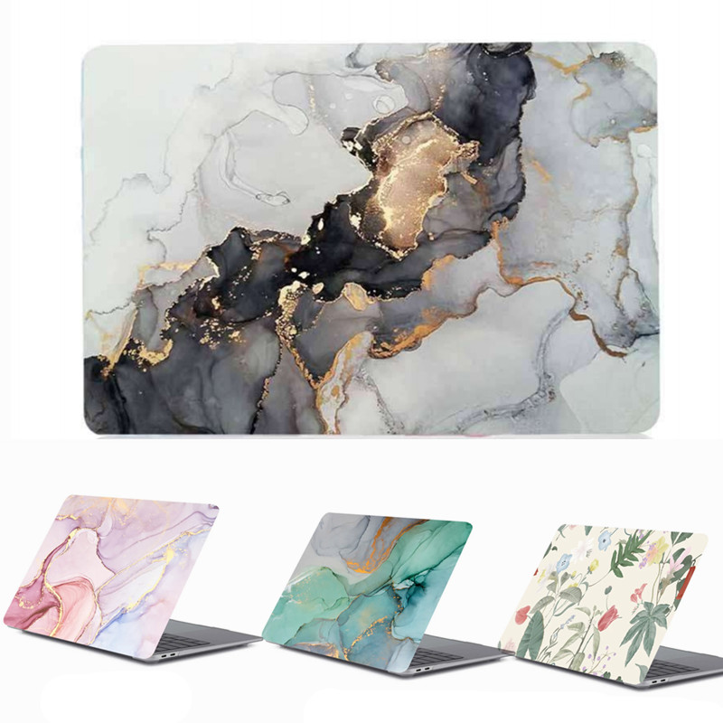 Apple Accessories Laptop - Marmorblumen Laptoptasche für MacBook Air 13,6