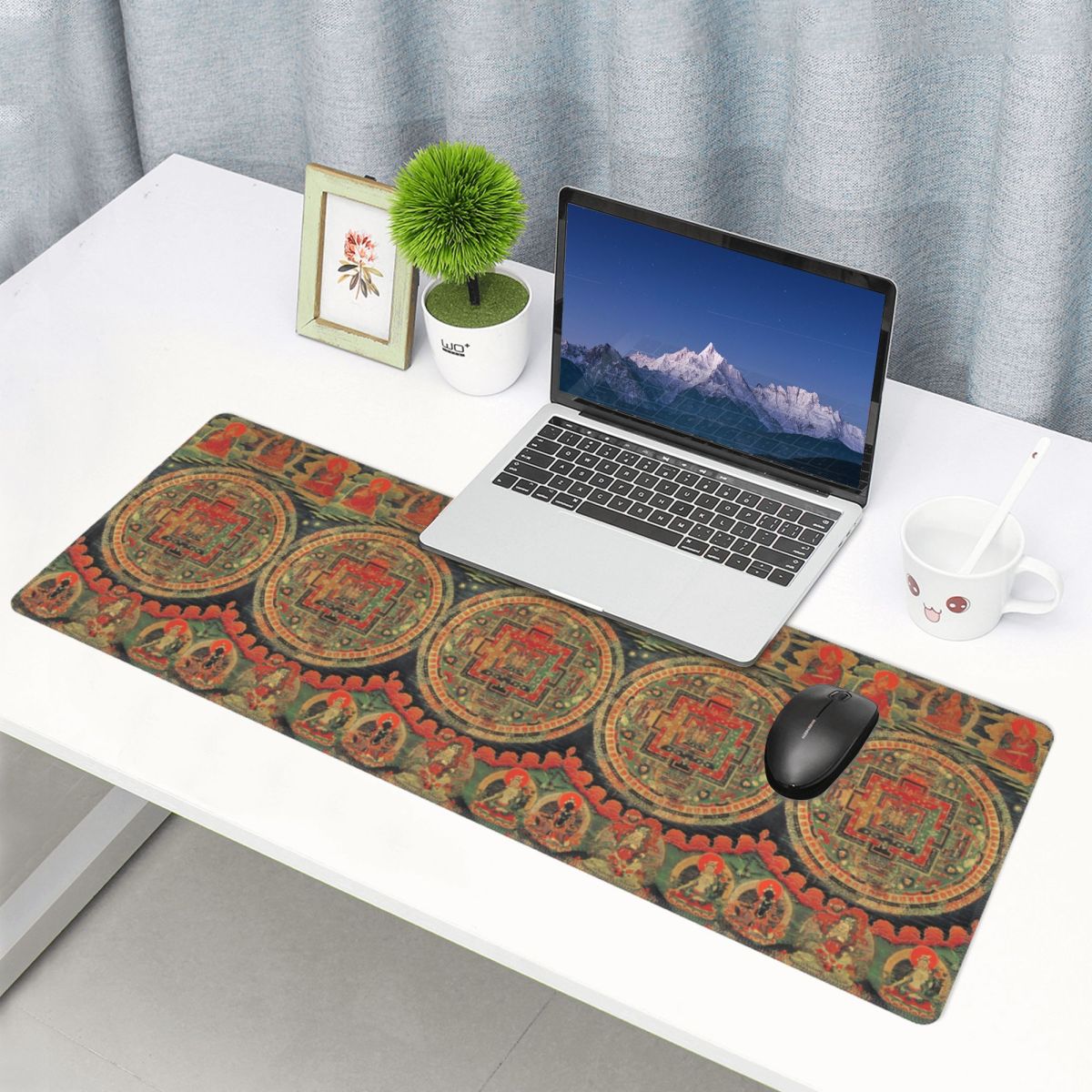 Große Mausmatte Indien Mandala – Laptop Accessories India Bewertung und Preis