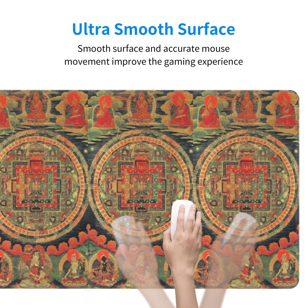 Große Mausmatte Indien Mandala – Laptop Accessories India Bewertung und Preis