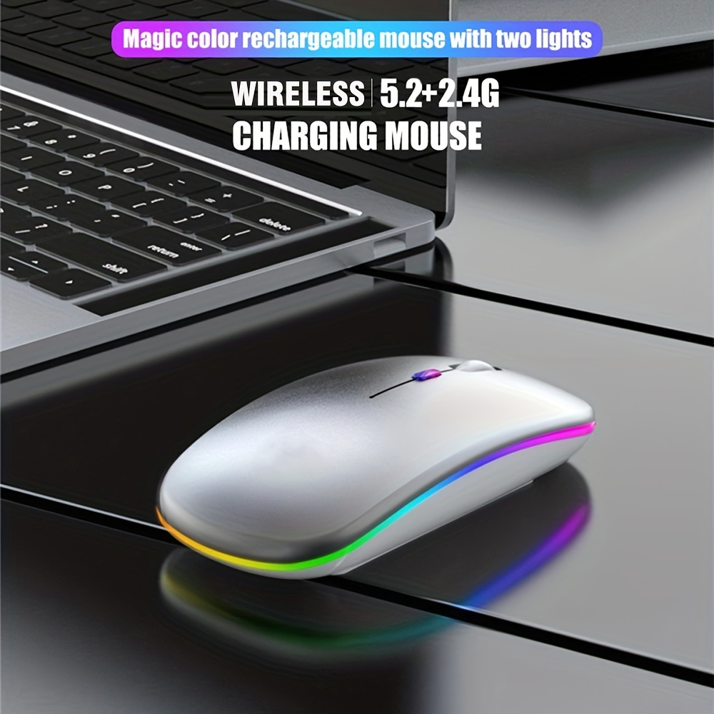 Drahtlose Maus RGB Wiederaufla – Laptop Accessories Mouse Bewertung und Preis