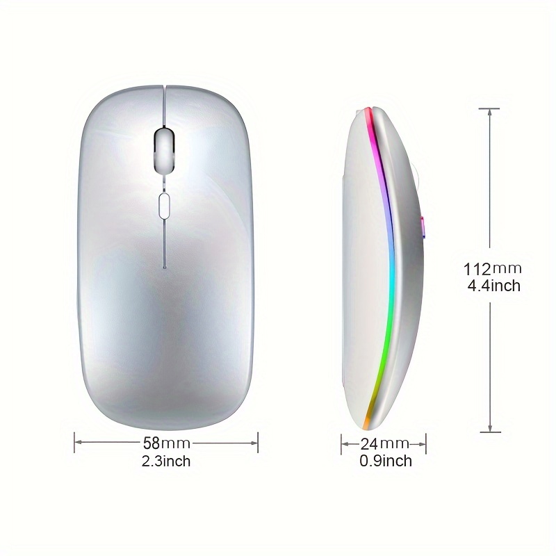 Drahtlose Maus RGB Wiederaufla – Laptop Accessories Mouse Bewertung und Preis