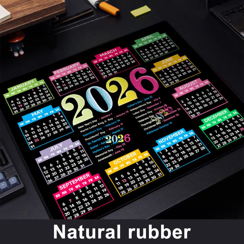 2026-Kalender-Mauspad, wasserd – Laptop Accessories Mouse Bewertung und Preis