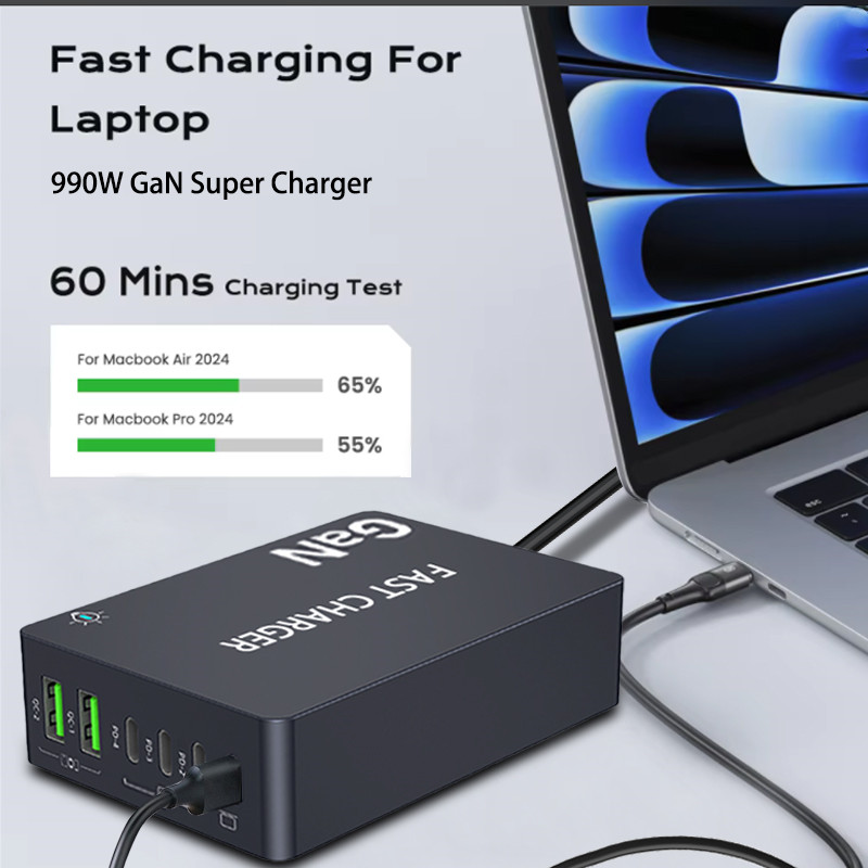 6-Ports PD USB GaN Schnelllade – Laptop Accessories Uk Bewertung und Preis