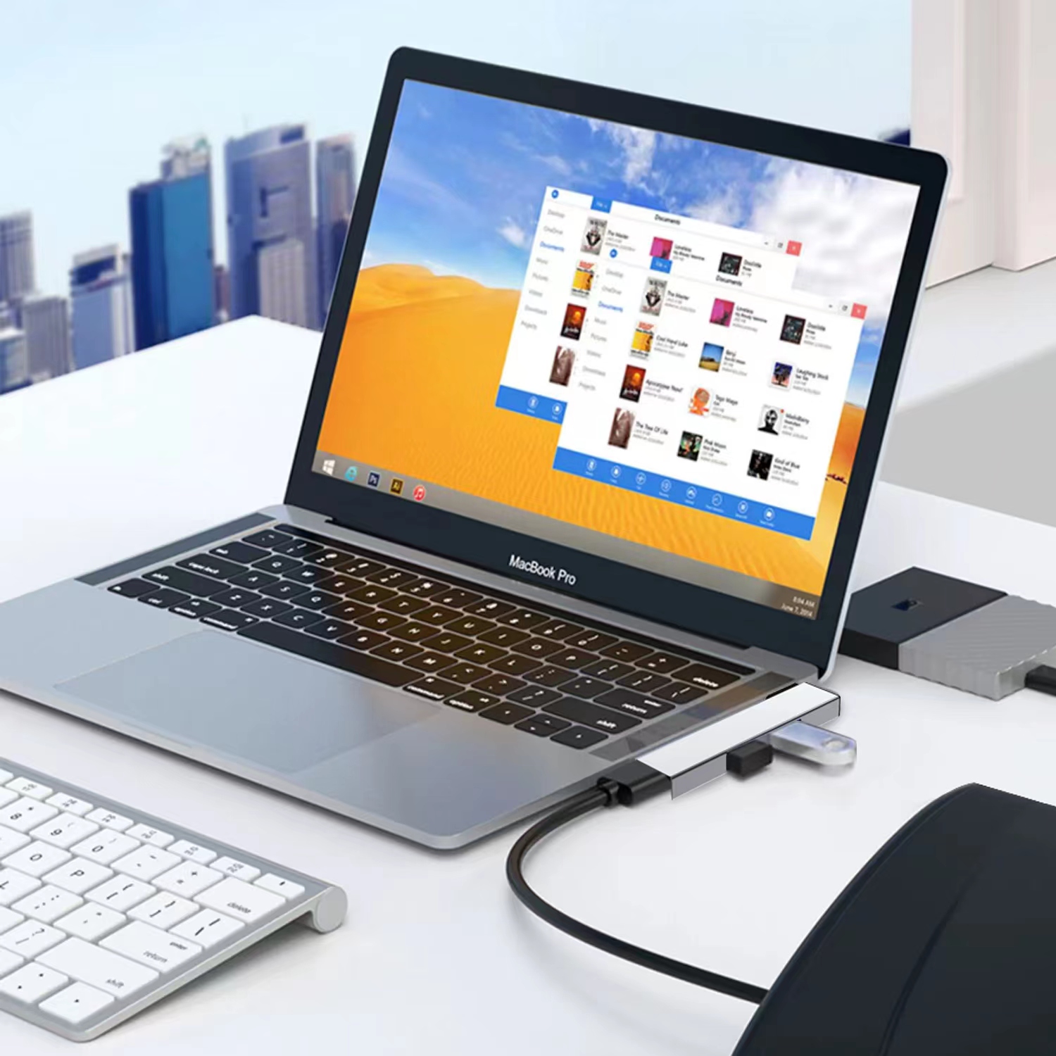 USB-C-Hub 3.0 Typ C 3.1 3-Port – Apple Accessories Laptop Bewertung und Preis